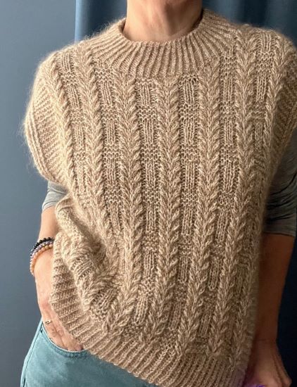 [Вяжи.ру] Жилет с узором колоски Herbarium (2024)_0.jpg